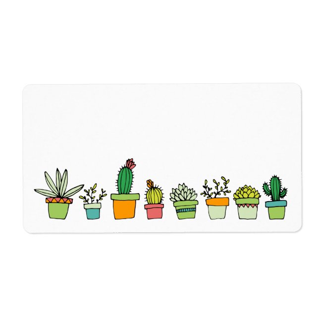 Joli Jardin Succulent Illustré (Devant)