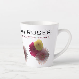 Joli Jaune et Rose pour Latte Mug
