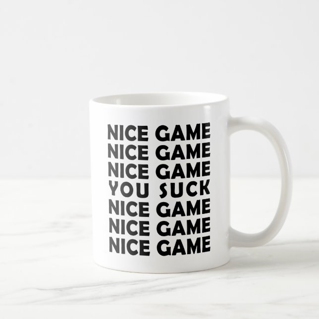 Joli jeu mug amusant (Droite)