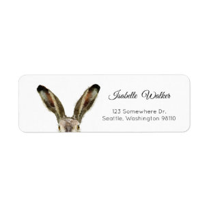 Joli lapin à l'aquarelle