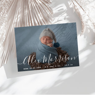 joli lettrage nouvelle faire-part de naissance