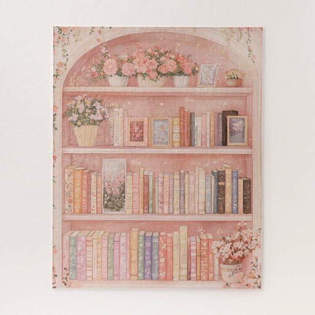Joli livre floral Puzzle d'amour (Vertical)