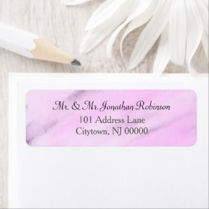 Joli Mariage Violet Purple Aquarelle Laver