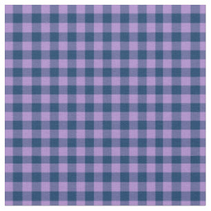 Joli Mauve, Marine Blue Check En vichy tissu