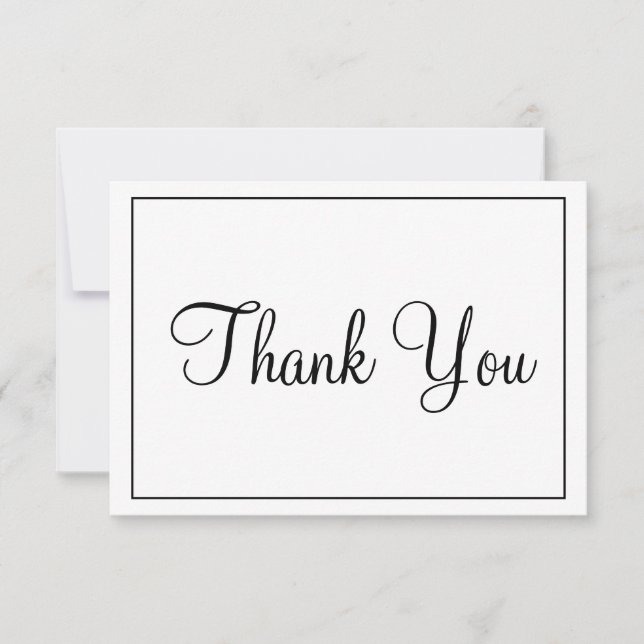 Joli Merci Noir et Blanc (Devant)