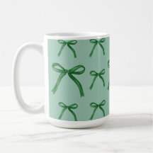 Joli motif arc vert élégant Mug