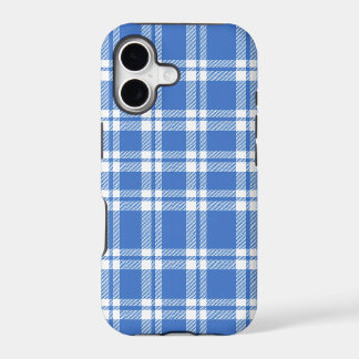 Joli motif carreaux bleu gingham rétro