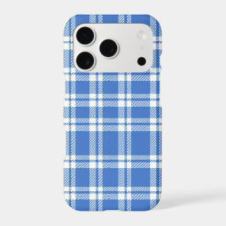 Joli motif carreaux bleu gingham rétro