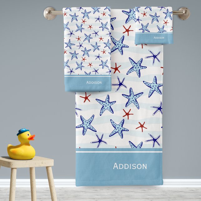 Joli Motif de poisson Starfish de l'océan avec le  (Créateur téléchargé)