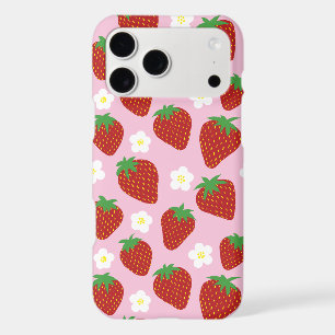 Joli motif d'été aux fraises