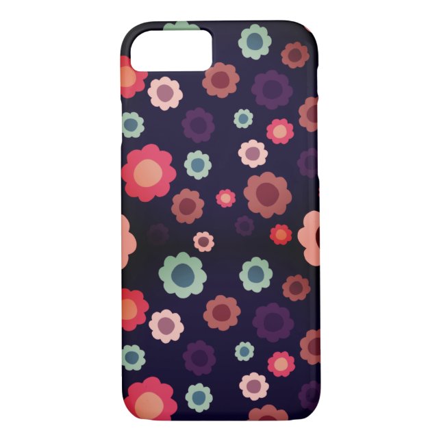 Joli motif floral Coque-Mate coque iphone (Dos)