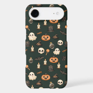 Joli motif Halloween épouvantable à l'aquarelle