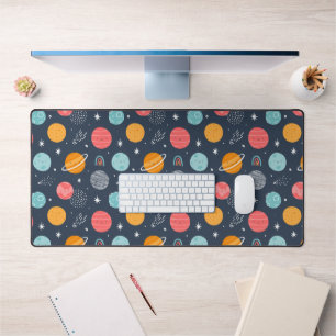 Joli Motif Planète Souriante