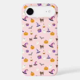 Joli motif transparent d'Halloween rose - Effrayan