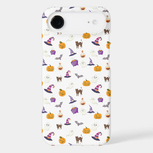Joli motif transparent Halloween blanc - Effrayant