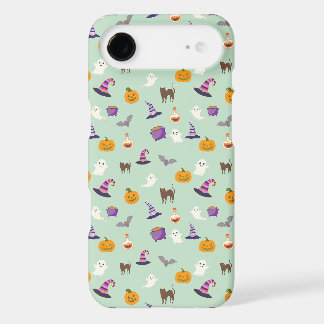 Joli motif transparent Halloween vert - Effrayant