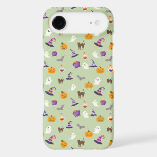 Joli motif transparent Halloween vert - Effrayant