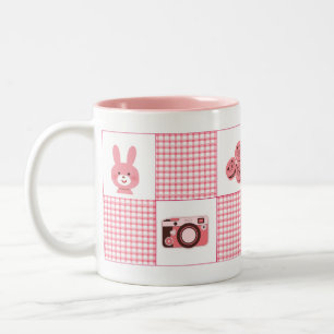 Joli Mug Café Rose Féminin