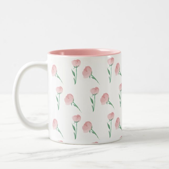 Joli Mug Fleurie Prépa pour Maman (Gauche)