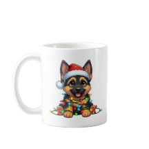 Joli Noël berger allemand Mug