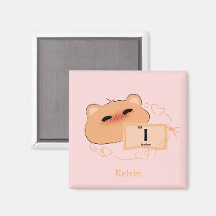 Joli Ours Amoureux Magnet
