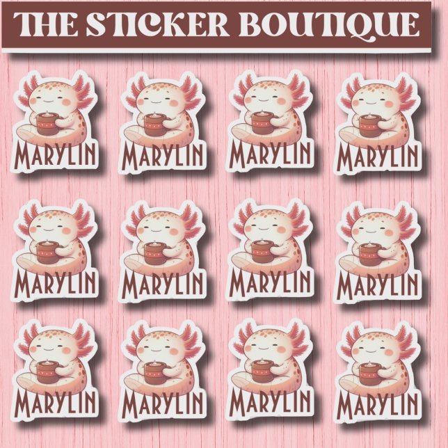 Joli pack personnalisé Cosy Axolotl Sticker (Créateur téléchargé)