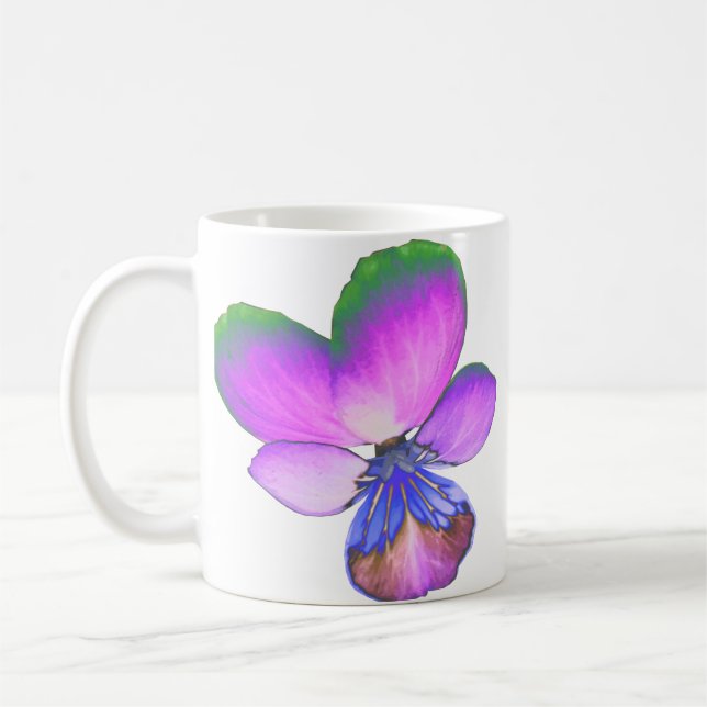 Joli Pansy Mug (Gauche)