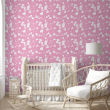 Joli papier peint à coeurs d'amour blancs
