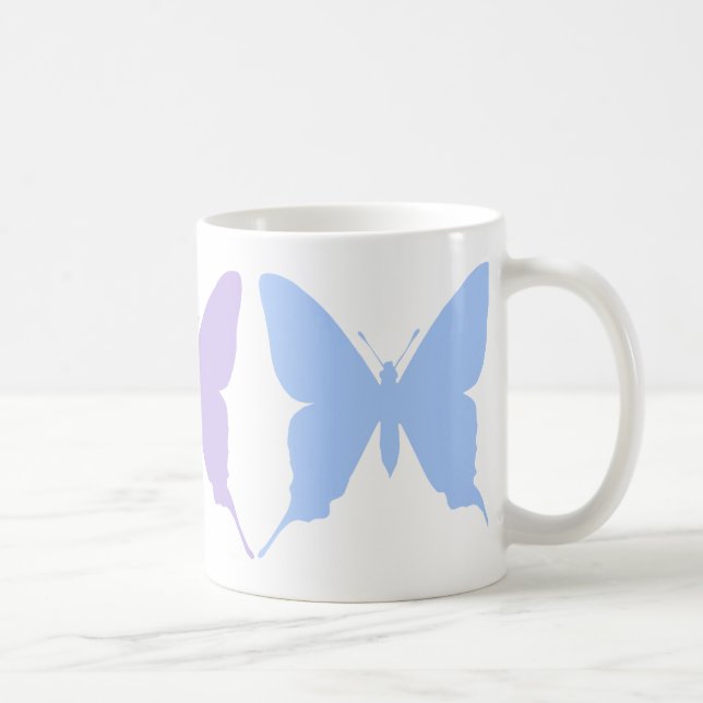 Joli papillon Mug (Droite)