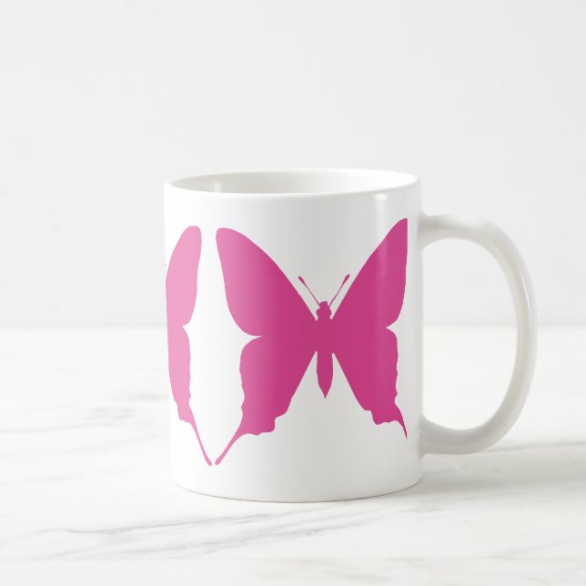 Joli papillon Mug (Droite)