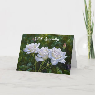 Joli Pastel Roses dans un Garden Art Carte de Symp