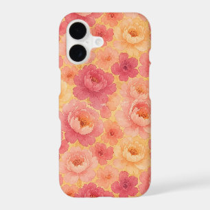 Joli Peony Flowers Aquarelle Art