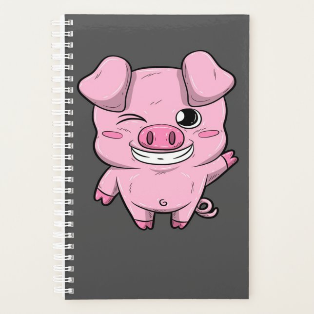 Joli petit cochon | Porc doux | Cadeau étudiant (Devant)