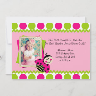 Joli petit Invitation de Ladybug