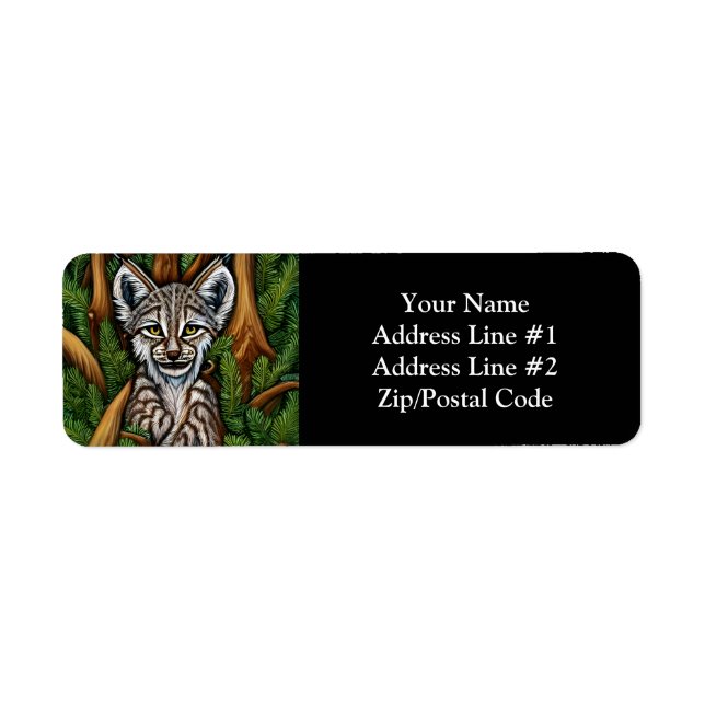 Joli Petit Lynx Kitten adorable (Devant)