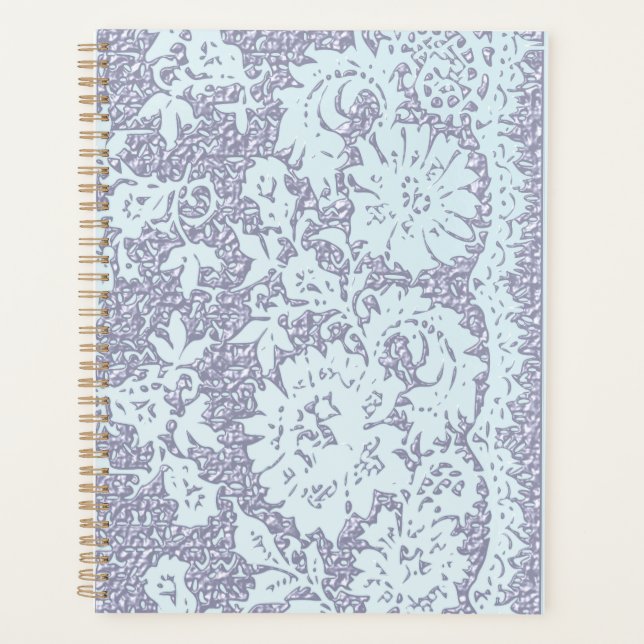 Joli planificateur bleu (Devant)