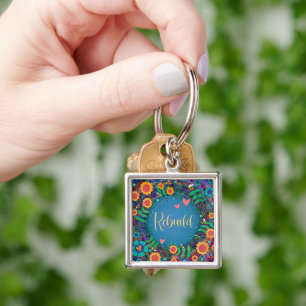 Joli porte-clés Floral Rebuild Inspirivity