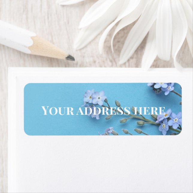 Joli printemps Oubliez-moi pas les fleurs (En situation)