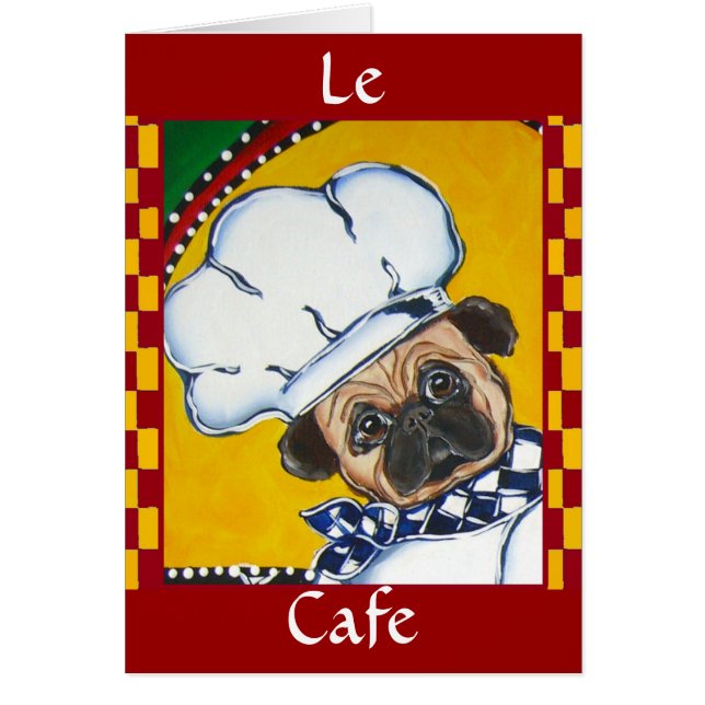 Joli Pug Chef (Devant)