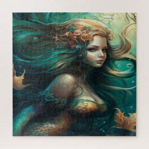 Joli puzzle de sirène