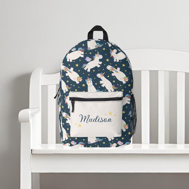Joli Rainbow Unicorns et Stars sac à dos (Créateur téléchargé)