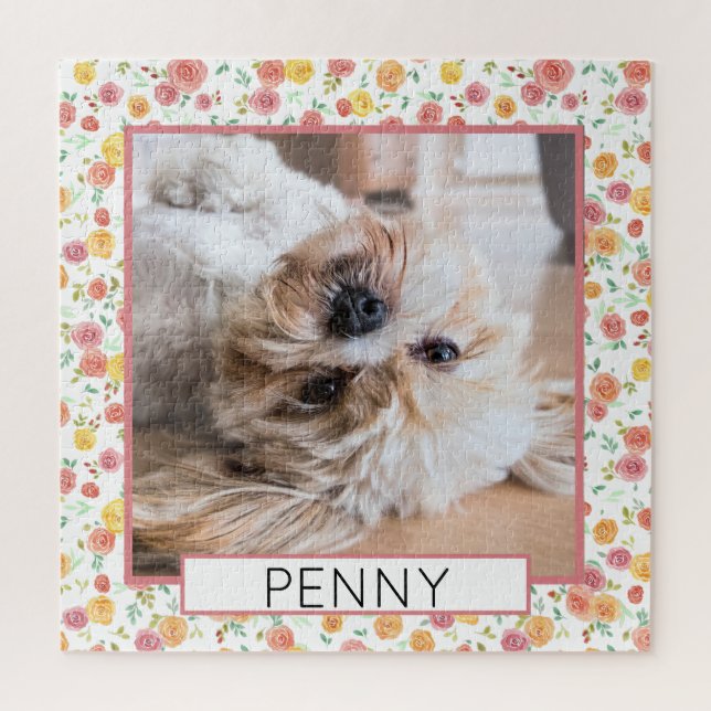 Joli Rose Pet Photo Puzzle (Vertical)