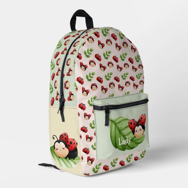 Joli sac à dos Motif LadyBug (Coin arrière gauche)