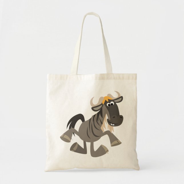 Joli sac de carton Danser Wildebeest (Devant)