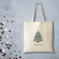 Joli Sac fourre-tout d'arbre de Noël
