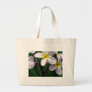 Joli Sac fourre-tout de fleurs Plumeria