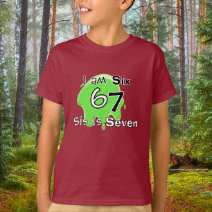 Joli Slime Vert 6 7 Personnaliser T-Shirt Enfants