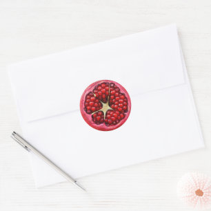 Joli Sticker photo grenade rouge
