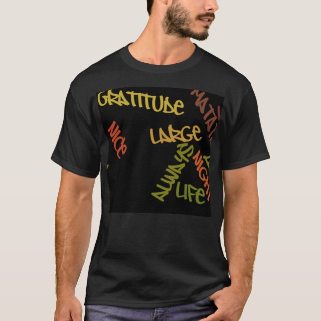 Joli t-shirt à grande attitude (Devant)