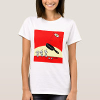 Joli T-shirt caricature d'oeuf de gymnaste
